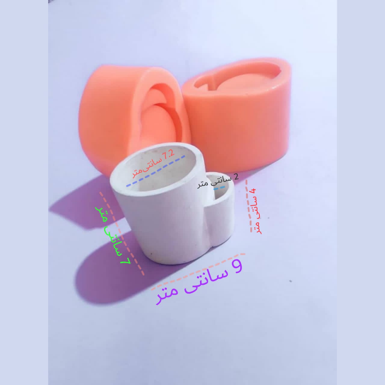 تصویر قالب سیلیکونی جاسمعی و کبریتی کد 5015