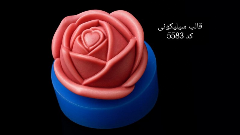 قالب سیلیکونی گل. کد 5583 - سیلیکونی