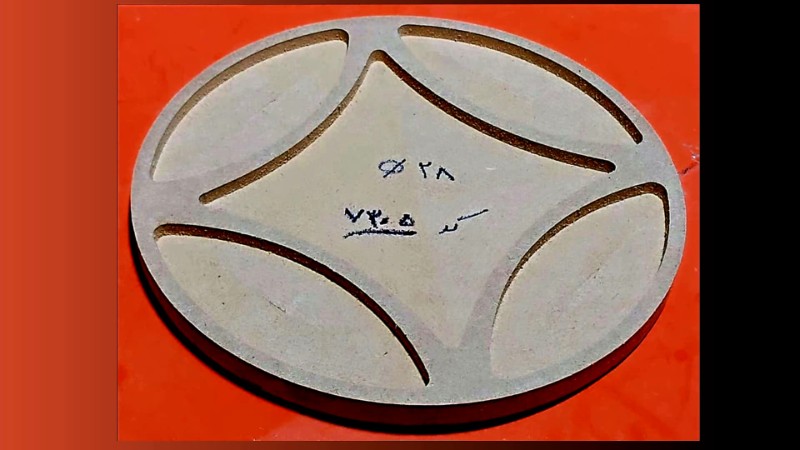 سینی چوبی کد 7305 - محصول