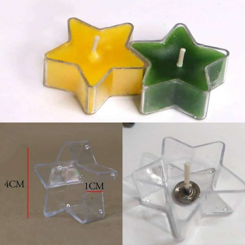 کاپ کریستالی 50 عددی با فتیله ستاره016 - محصول - تصویر 1