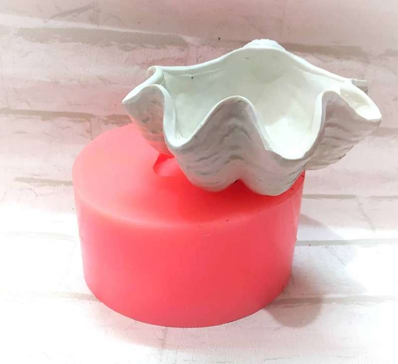 قالب سیلیکونی ظرف پذیرایی دفرمه کد 5472 - شفاف - تصویر 1